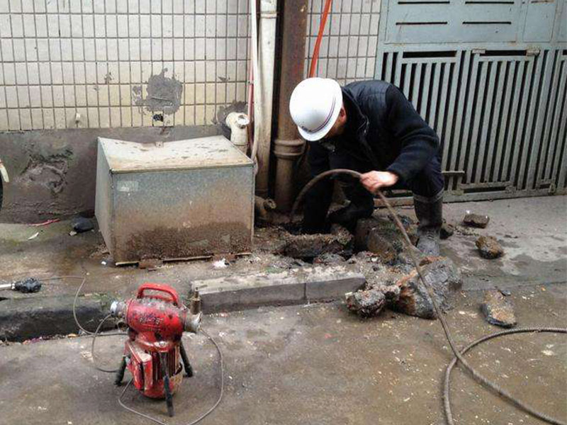 红桥疏通下水道-洗菜池疏通